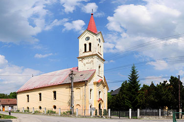 Evanjelický kostol a.v. Moravské Lieskové